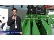九方泰禾迪马牧王穗茎兼收机视频详解—2018国际农机展