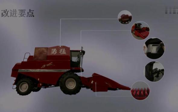 勇猛4LY-6（ZL2150）自走式玉米联合收割机产品介绍
