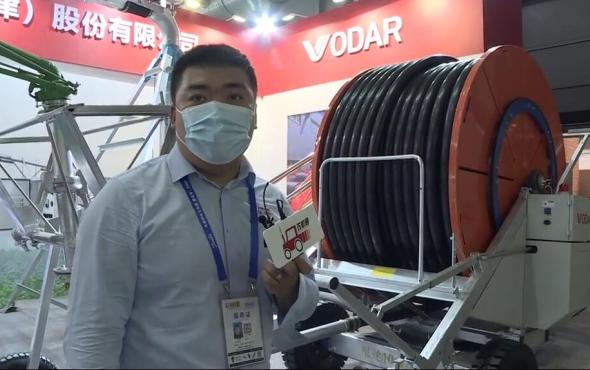 沃达尔JP75-300卷盘式喷灌机-2021中国农机展