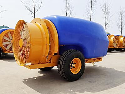拖拉机牵引式风送喷雾机的配套和日常保养