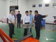 热烈欢迎宁晋县副县长李刚一行莅临圣和调研农机产业科技创新与发展