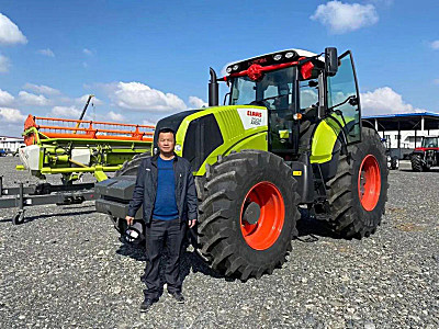 《看看用户怎么说》科乐收(CLAAS) AXION 2504拖拉机，新疆大马力拖拉机新宠！