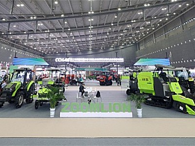 中聯重科農業機械精彩亮相第二十四屆中國中部農業博覽會