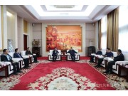 河钢集团宣钢公司副总经理贾建平来时风洽谈合作