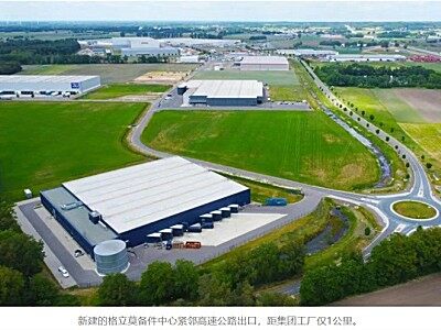后市場建設：新全球備件中心建設中