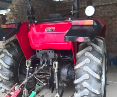 東方紅LX950拖拉機(jī)帶雙開元農(nóng)具