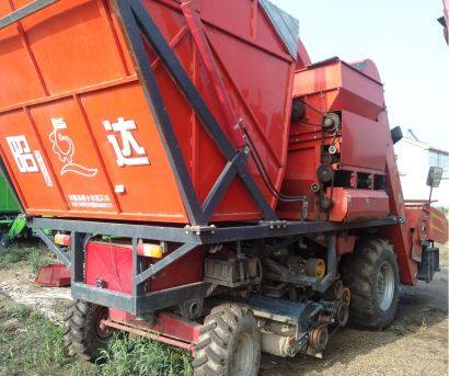 昭達(dá)4YZQ-4型自走式玉米莖穗雙收收割機(jī)