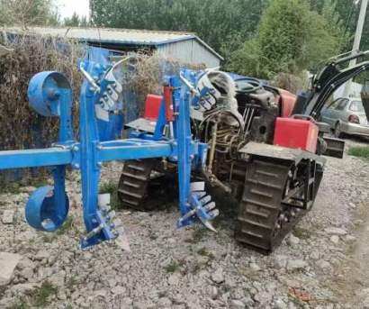 山拖MY-1202方向盤式履帶拖拉機