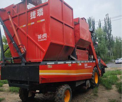 英虎4YZJ-4自走式玉米穗莖兼收機