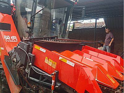 英虎4YZJ-4HB玉米茎穗兼收收获机