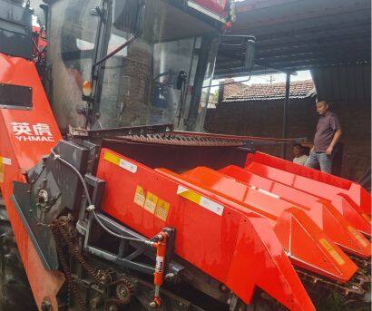 英虎4YZJ-4HB玉米莖穗兼收收獲機