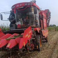 英虎4YJ-4FR自走式玉米莖穗兼收收割機