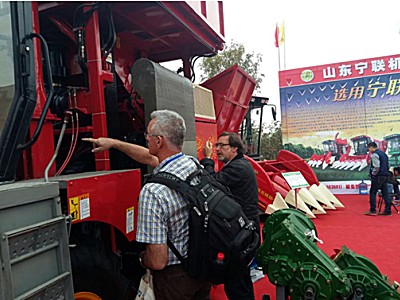 山东宁联参加2015中国国际农业机械展览会 满载而归
