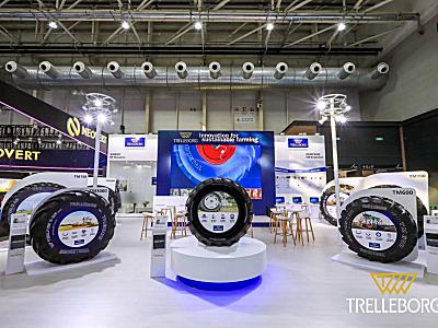 履·见不凡：特瑞堡携全新履带式子午线轮胎亮相2021 CIAME