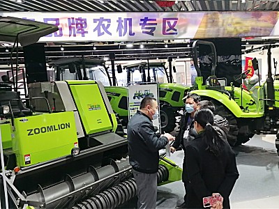 中聯農機亮相2022中部(江西)農業機械及零部件展覽會