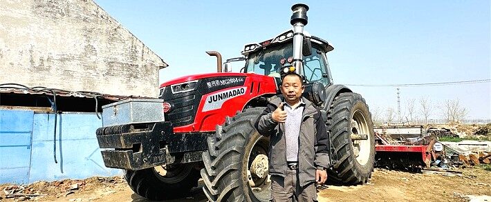 黄文波：骏玛道拖拉机让我在农业路上“轻快”前行！