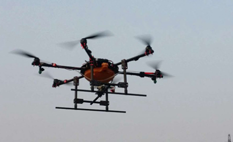 易飛翔5KG電動多旋翼植保無人機