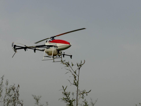 博航3ZD-10D电动单旋翼植保无人机
