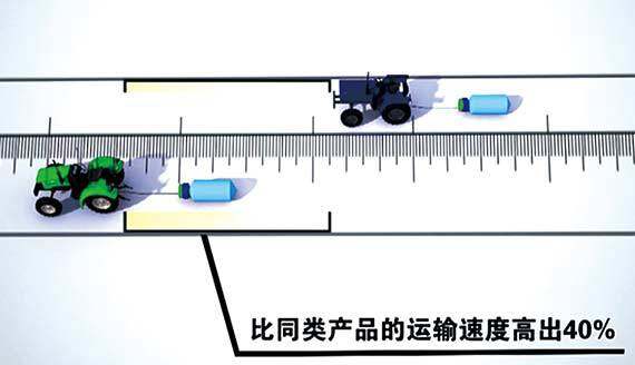 常发CFA300轮式拖拉机作业速度快