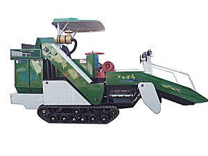 丘陵悍马4YZL-2H型自走履带式玉米收割机