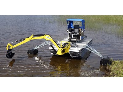 Doro挖掘機-水中作業
