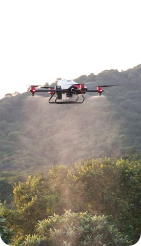 XP農業無人機自動化噴灑