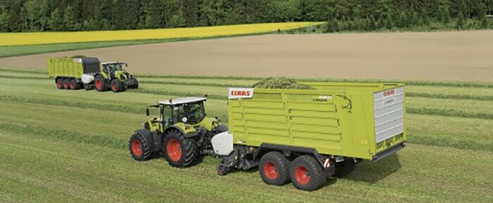 科乐收(CLAAS)CARGOS 8000系列多功能青贮运料车