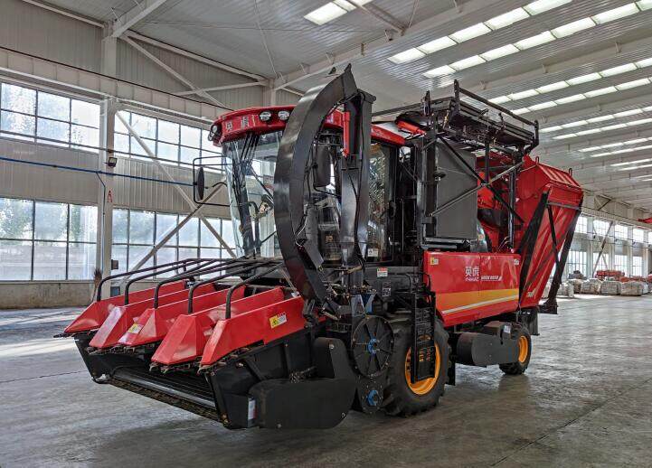 河北英虎4YZBQ-4F茎穗兼收型玉米收获机-英虎玉米收获机-报价