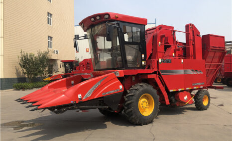 天人小四行4YZ-4A（TR9988-4570）玉米聯合收割機