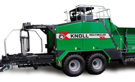 科諾knoll XL粉碎型青貯打捆包膜一體機
