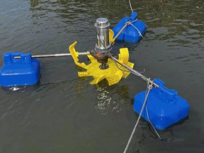 渔超YCS-1.5KW单相220V鱼塘水冷全铜叶轮增氧机