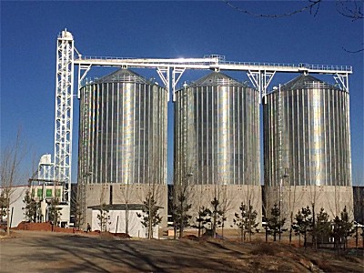 昊科邦HKB-LC-50-10000噸錐形鋼板倉