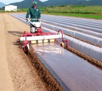 吉峰AMC-900型手扶式起垄覆膜机
