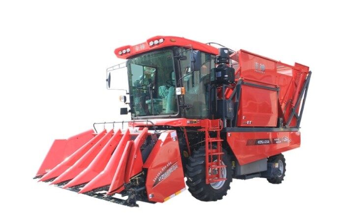 金大豐4YZPSJ-5C自走式穗莖兼收玉米收獲機(jī)