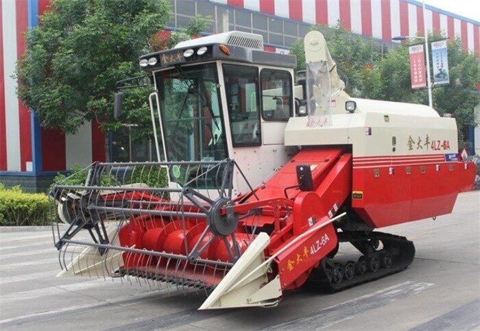 金大豐4LZ-6A履帶式全喂入谷物聯合收割機