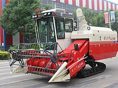 金大豐4LZ-6B履帶式全喂入谷物聯(lián)合收割機