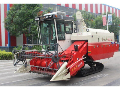金大豐4LZ-6B履帶式全喂入谷物聯(lián)合收割機(jī)