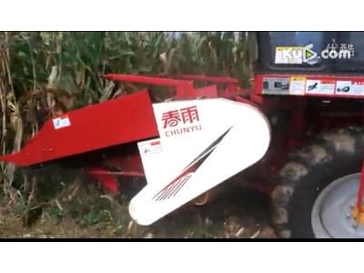 金亿机械春雨4YZP-3X玉米收获机作业视频