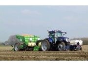 紐荷蘭T7070+米德瑪MS-4000馬鈴薯種植機作業視頻