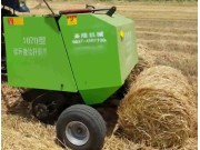 曲阜圣隆SL-70100小麦秸秆捡拾打捆机作业视频