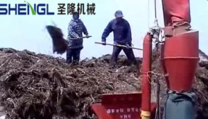 曲阜圣隆50-60大豆秸秆粉碎机作业视频