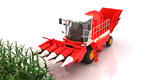 雷沃谷神CP04玉米收割机3D演示