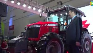 爱科亮相2017中国武汉国际农业机械展览会