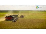 versatile公司RT490收獲機(jī)在德克薩斯州作業(yè)