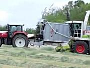 Fliegl公司GIGANT系列饲料拖车-作业视频