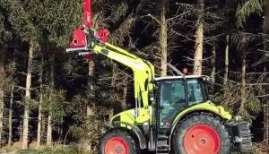 Fliegl公司树木修剪机作业视频