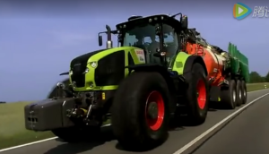 科樂收（CLAAS)AXION900系列拖拉機視頻