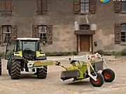 科乐收（CLAAS)牵引式割草机视频