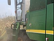 金大丰4YZP-4自走式玉米收获机演示视频