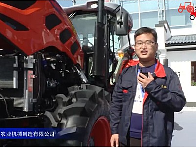 安徽傳奇CQ1854-A拖拉機視頻詳解—2018國際農機展（二）